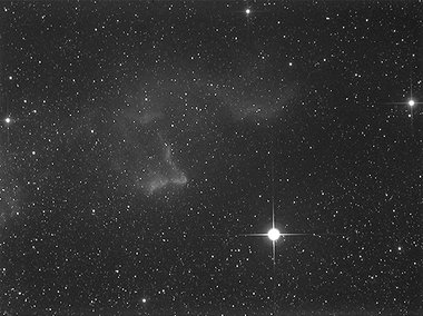 The Gamma Cassiopeia nebula