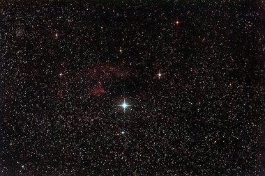 The Gamma Cassiopeia nebula