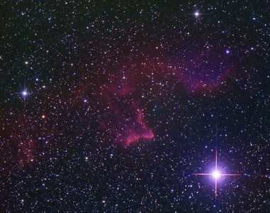 The Gamma Cassiopeia nebula