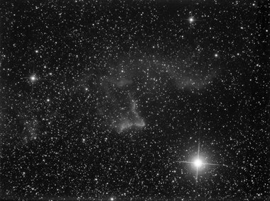 The Gamma Cassiopeia nebula